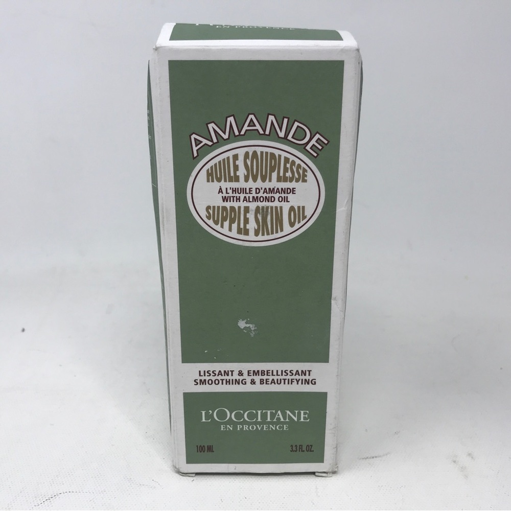 L'occitane Almond Supple Skin Oil, 3.3 fl oz - New - Open Box